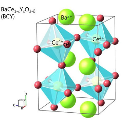 Barium ceric oxide crystal