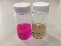 vials containing test dye