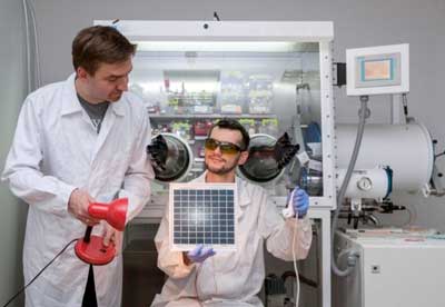 laboratory photovoltaic cells