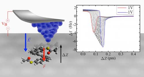 The converse piezoelectric effect in single heptahelicene-derived molecules