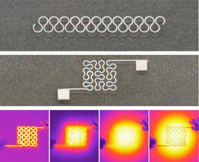 Printing Flexible, Stretchable Silver Nanowire Circuits