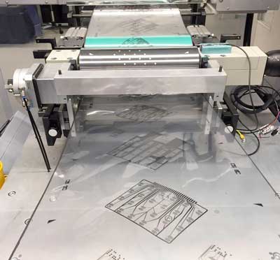 roll-to-roll process for printing biosensors