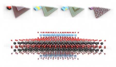 nanoheterostructures using 2-D materials