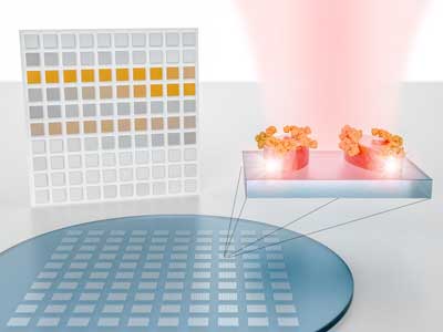 nanotechnology sensor turns molecular fingerprints into bar codes