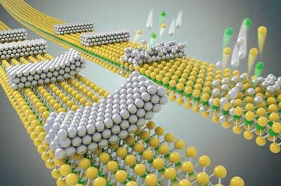 Tiny defects in semiconductors create speed bumps for electrons