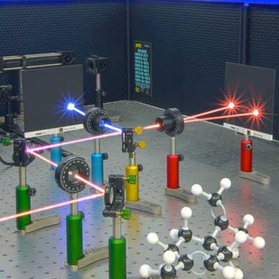 Interacting With Chiral Molecules Twists Laser Light