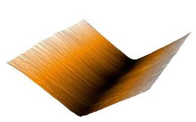 Stacks of graphene form saw-tooth crinkles when compressed