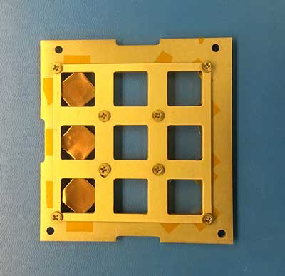 a single layer of graphene on a substrate, placed in the payload enclosure of the ‘Wayfinder - Mini’ CubeSat