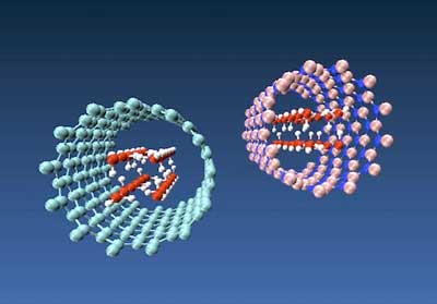 Molecular models of nanotube ice