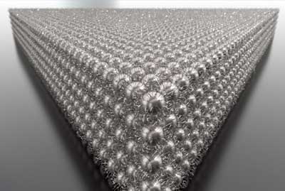Electric fields assemble silver nanocrystals into a superlattice