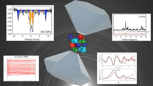 Measurements and calculations conducted on epsilon-Fe2O3 nanoparticles