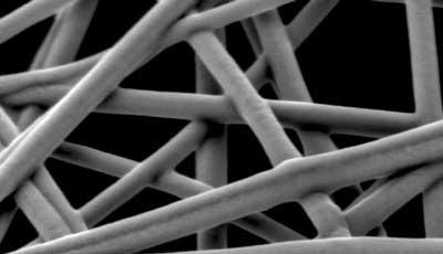 Electrical welding forms strong welded joints between the mesh of nanowires