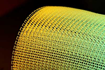 3D-printed flexible sheet of piezoelectric material