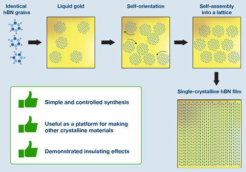 strategy to synthesize single-crystalline hBN
