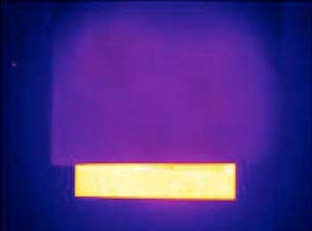 A hot object can be fully hidden from infrared detection by adding polyethylene glycol to an aerogel film
