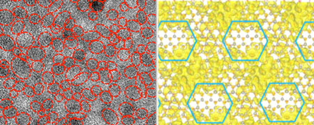 zinc oxide combined to form a composite nanolayer