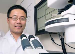 Weian Zhao, UCI associate professor of pharmaceutical sciences and biomedical engineering