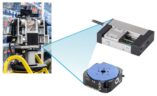 micropositioning stages for linear and rotary motion