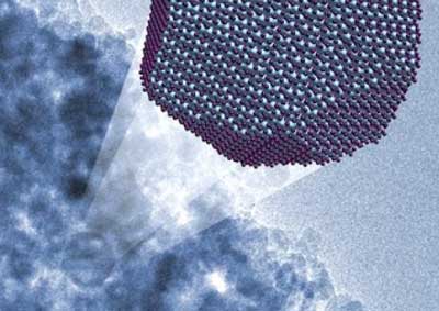 Three-dimensional visualization of corundum nanoparticles