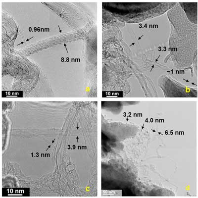 Single Walled Carbon Nanotubes Grown on Kaolin Sized Paper