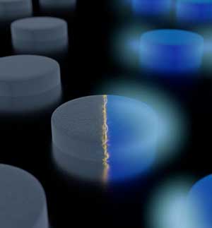 Plasmons in Plastic nanodisks