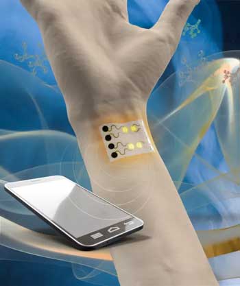 A wearable gas sensor can monitor environmental and human health conditions