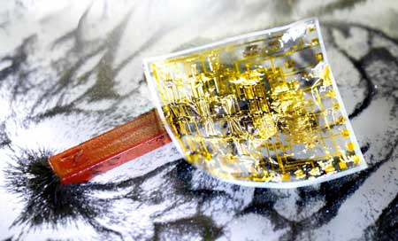 Flexible electronic skin