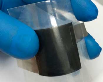 bendable supercapacitor made from graphene