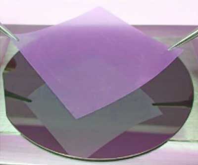 wafer-sized, two-dimensional sheets of hexagonal boron nitride