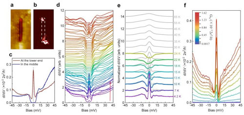 Majorana zero-energy bound states at the ends of a long atomic line defect