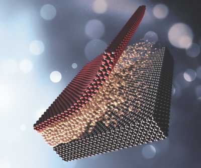 super-thin, flexible membrane made from a normally brittle oxide