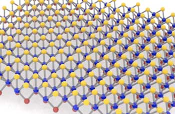 >Monolayer Janus MoSSe, a compound of molybdenum, sulfur and selenium