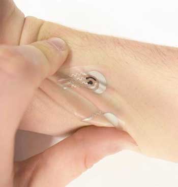 wearable fleaxible epidermal sensor