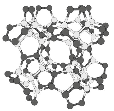 Geometric structure of pentadiamond