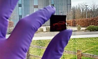 Perovskite solar cell with oxide coating
