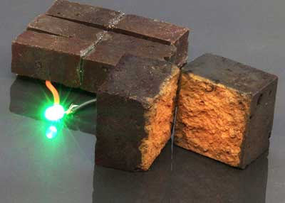 Modified 'smart bricks' can store energy