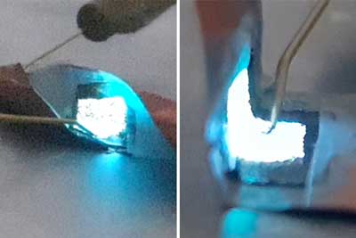 flexible micro LEDs