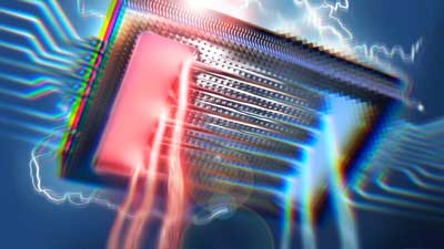 integrated single chip that combines a transistor and micro-fluidic cooling system
