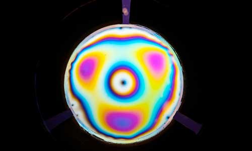 a molecule's wobble
