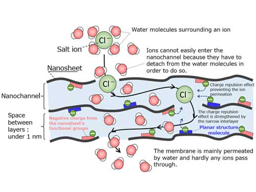water desalination membrane