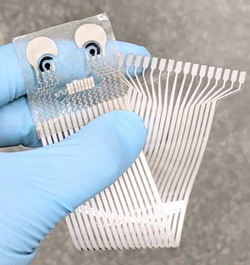 stretchy skin patch to monitor vitals