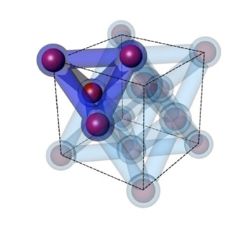 Mineralization of 3D lattice formed by DNA tetrahedra and gold nanoparticle