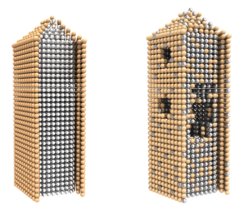 Silver Nanowires with Ultrathin Gold Shells - With and Without Pore Formation
