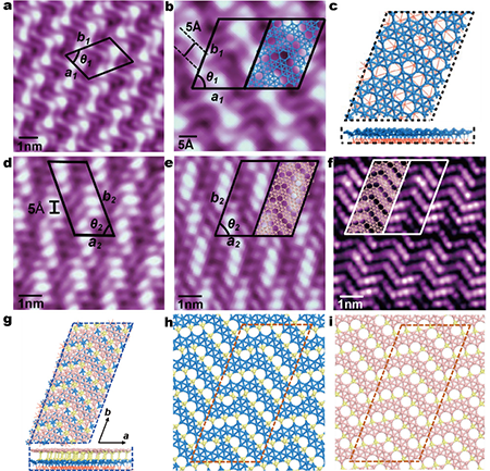 STM images and atomic structures of monolayer and bilayer borophene on Cu(111)