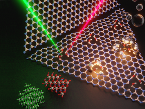 Defects in the lattice structure of hexagonal boron nitride can be detected with photoluminescence