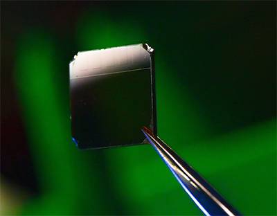 solar cell coated with 2D perovskite