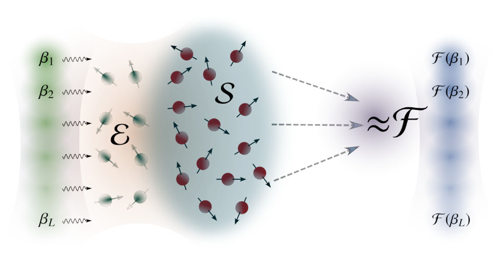 Quantum reservoir computing