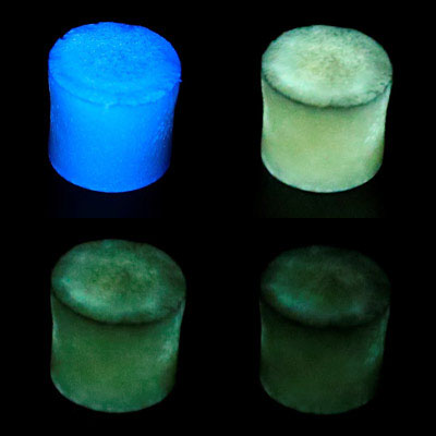 glowing hydrogels