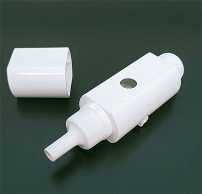 A SERS-based breathalyzer can distinguish volatile organic compounds in the breath of COVID-positive people