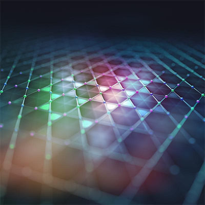 The kagome lattice is composed of three interwoven triangular lattices